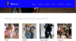 Desktop Screenshot of dimenziotse.hu